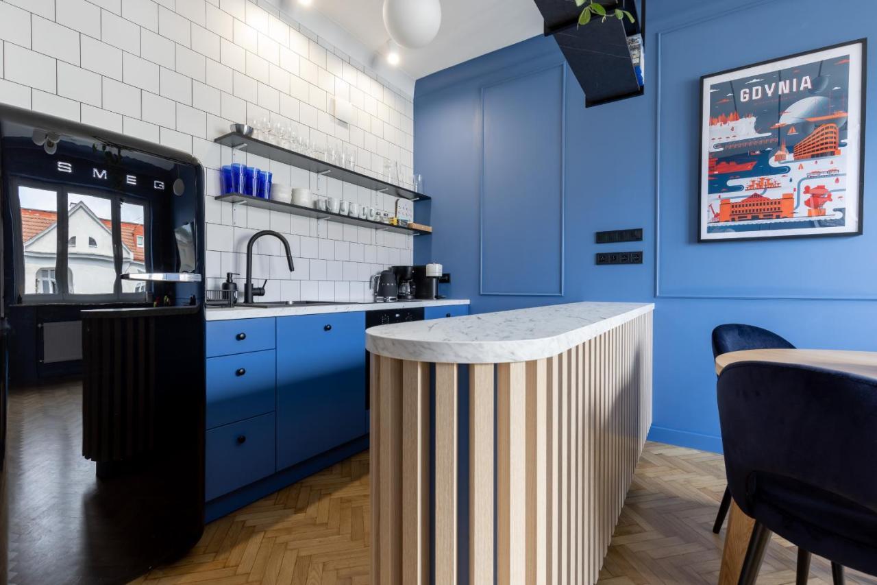 Blue Door Apartment, Swietojanska, Srodmiescie Gdynia Exterior foto