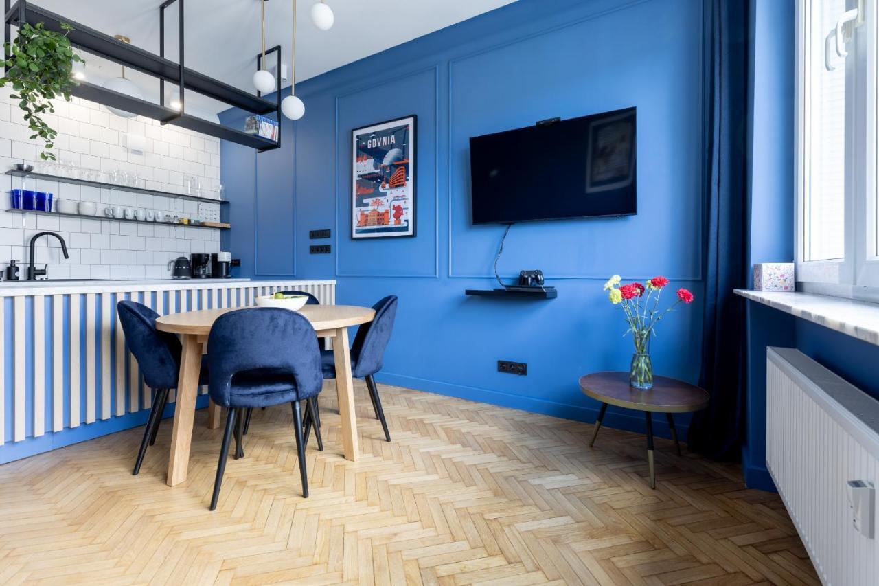 Blue Door Apartment, Swietojanska, Srodmiescie Gdynia Exterior foto
